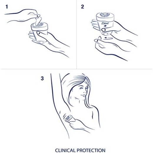 مزيل عرق رول كن منتعش رمان - من  دوف