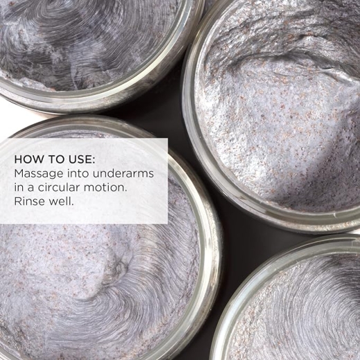 مقشر لإزالة السموم تحت الإبط باجوز الهند والفحم-  من باسيفيكا