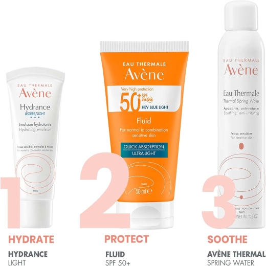 واقي شمس للبشرة الدهنية والمختلطة - من افين