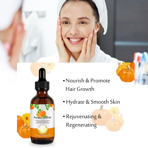 زيت بذور اليقطين لنمو الشعر والبشره