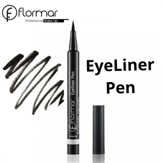 كحل سائل قلم ايلانر اسود - من فلورمار