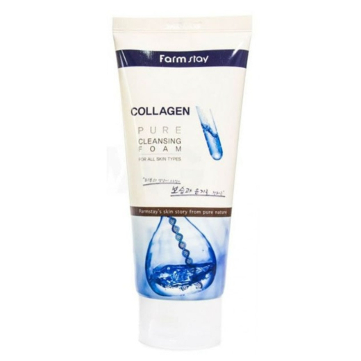 غسول رغوي تنظيف الوجه بالكولاجين -من فارم ستاي