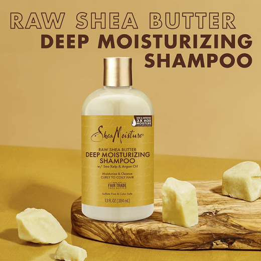 شامبو زبدة الشيا الخام للحفاظ على رطوبة الشعر - من شيا مويستشر