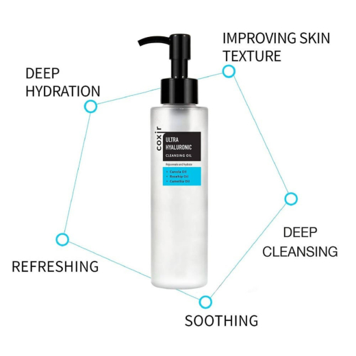 غسول زيتي لتنظيف البشرة ألترا هيالورونيك - من كوكسير