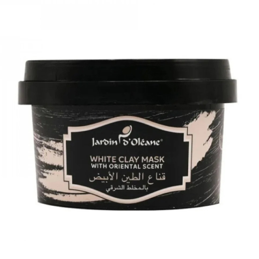 قناع الطين الابيض بالمخلط الشرقي صغير - من جاردن اوليان
