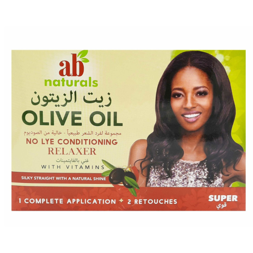 مجموعة فرد الشعر بزيت الزيتون قوي حجم كبير - من اي بي ناتشورالز