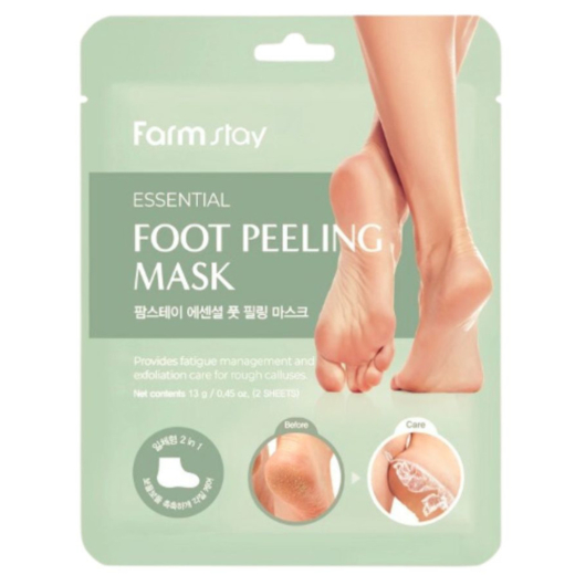 ماسك تقشير القدمين الخشنه - فارم ستاي