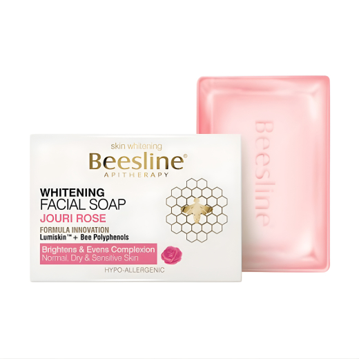صابونة تفتيح البشرة ورد جوري 85 غرام -  من بيزلين
