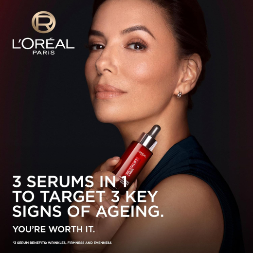 سيروم ريفيتاليفت لايزر مرطب ومضاد للتجاعيد مع حمض الهيالورونيك- من لوريال