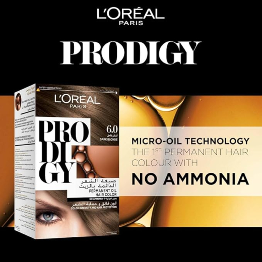 صبغة شعر برودجي خالية من الأمونيا  6.0 لون أشقر داكن- من لوريال