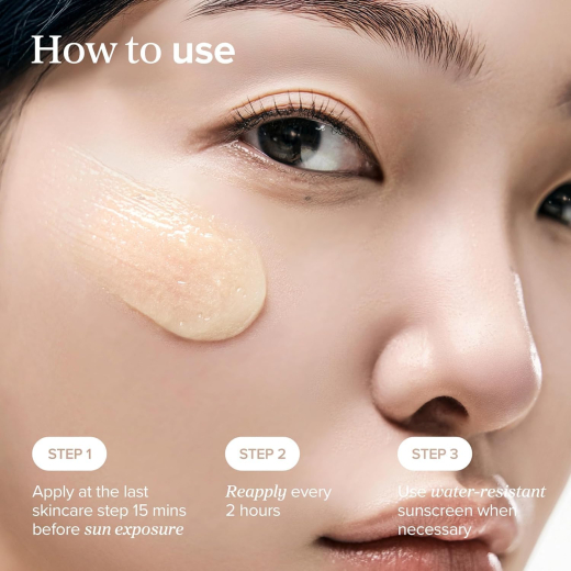 سيروم جينسينج مويست سن بعامل حماية من الشمس SPF 50 PA -من بيوتي اوف جوسيهون