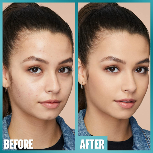 كريم اساس فيت مي مات اند بورليس للتحكم في البشرة الدهنية مع حماية من الشمس 22 درجة 230 - من ميبلين