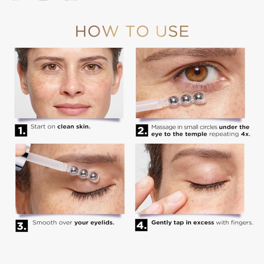 سيروم للعين  جليكوليك برايت مع حمض الجليكوليك لتفتيح مدار العين - من لوريال