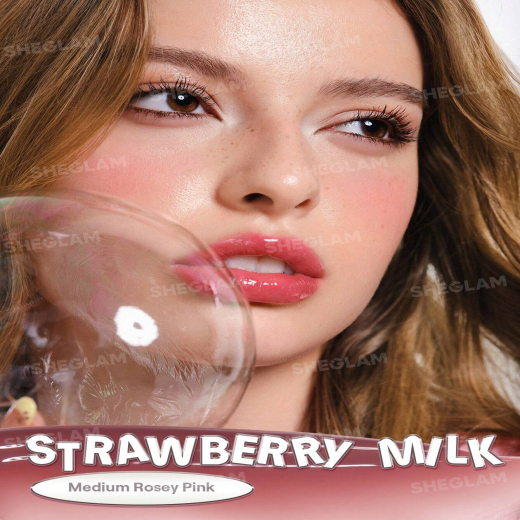 قلوس ملمع للشفاه درجة Strawberry Milk - من شيقلام